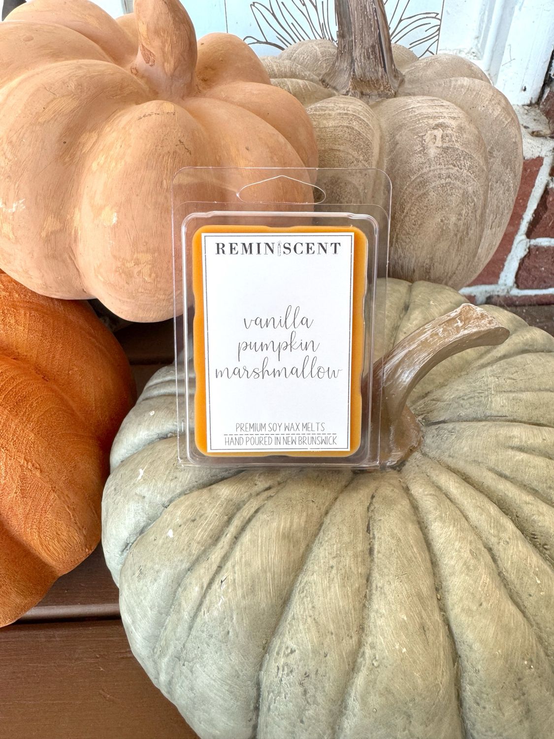 Vanilla Pumpkin Marshmallow Clamshell