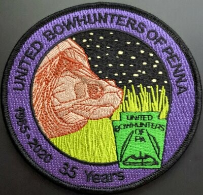 35 Year Commemorative Anniversary Patch