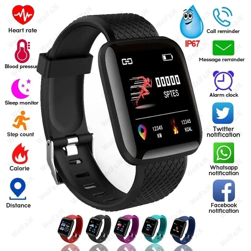 2020 Smart Watch Men Woman Smartwatch Bluetooth Blood Pressure Measurement Heart Rate Monitor Sport Smart Watches Android IOS