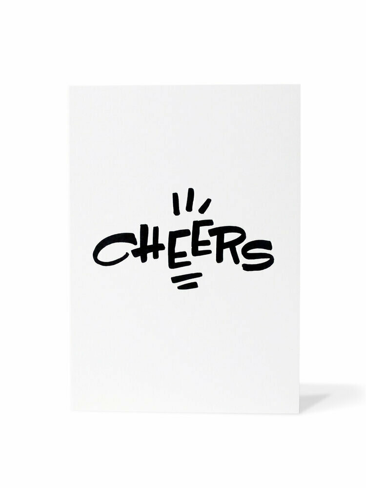 Mark van Goss _Card 'Cheers' Mark van Goss _Card 'Cheers'