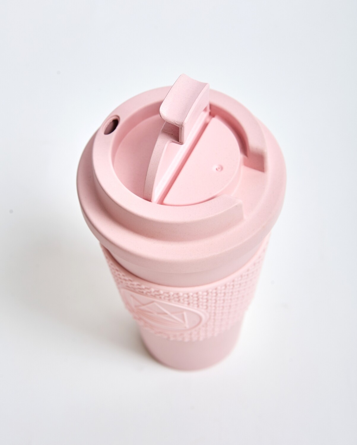 Neon Kactus Compostable Reusable Coffee Cup – Pink Flamingo 16oz