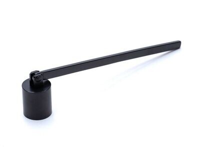 Matte Black Candle Wick Snuffer in Stainless Steel