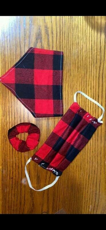 Red Flannel set of 3