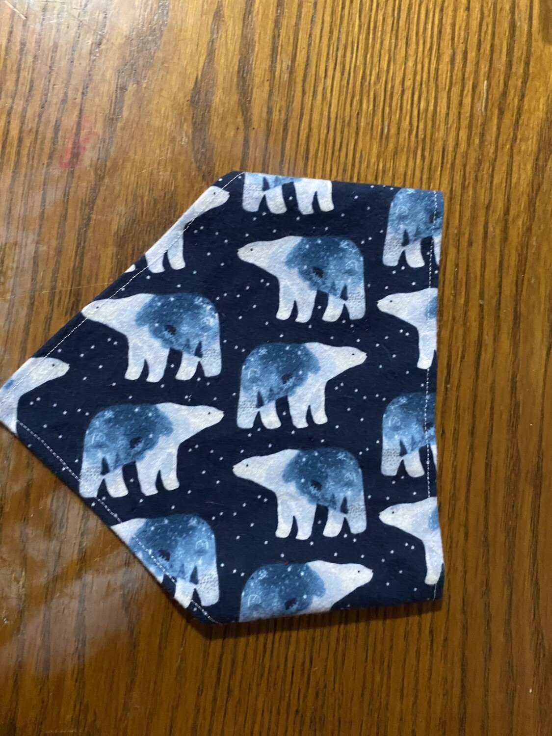 Blue Polar Bear Bandana