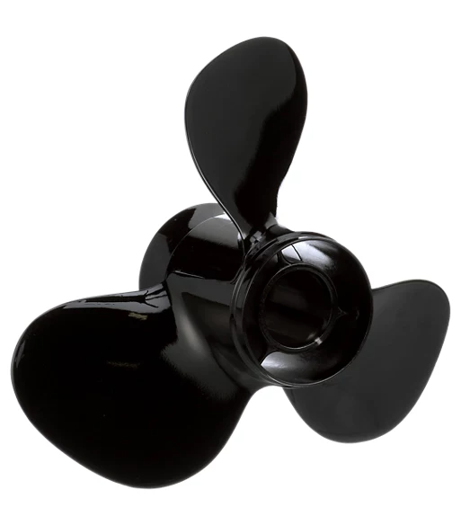 QA2004X 16 X 13 Quicksilver Black Diamond 3-Blade RH Aluminum Propeller