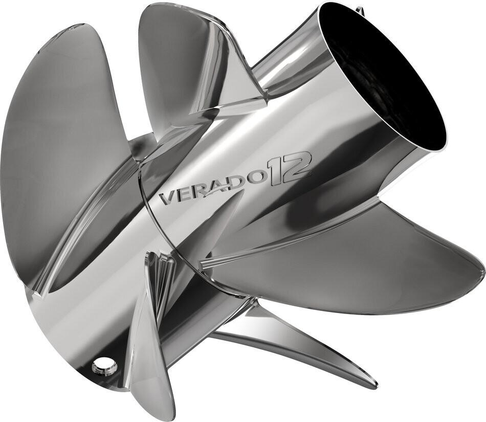 VERADO12 23 PITCH MERCURY LH 4-BLADE Front PROPELLER 48-8M0166979