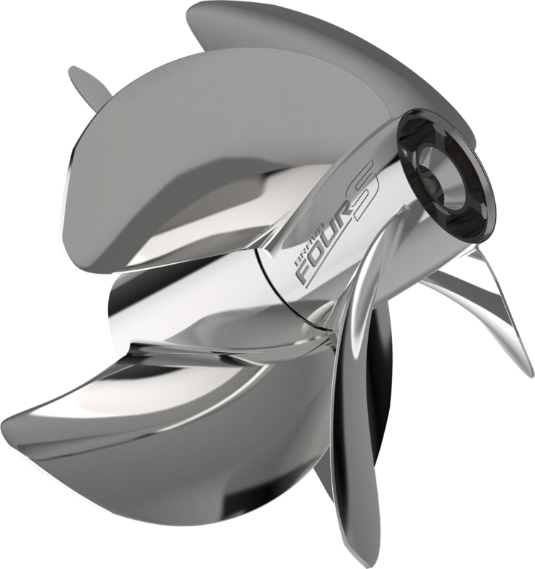 BRAVO FOUR S 19.5 MERCURY RH REAR PROPELLER 48-8M0167002