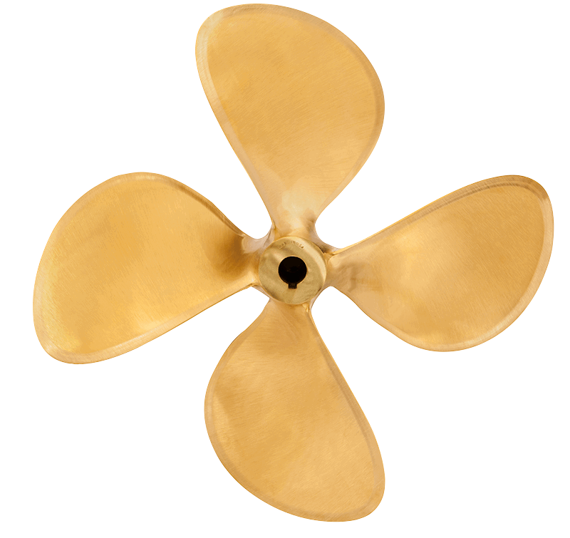 Michigan Wheel 20 inch HyTorq MY-T4 4 Blade Nibral Prop MYT4B20N