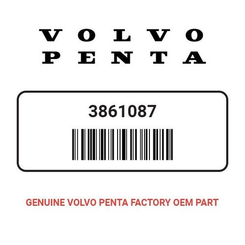Volvo IPS-1 Prop Rear Lock Nut 3861087 Volvo IPS-1 Prop Rear Lock Nut 3861087
