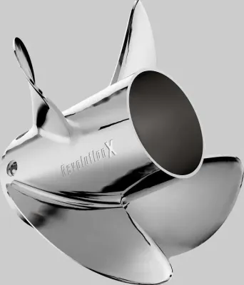 Mercury Revolution X 8M0182946 RH 20 Pitch Propeller