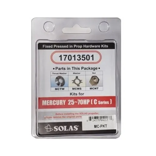 Solas 17013501 Mercury Propeller Nut Kit 25-70 HP