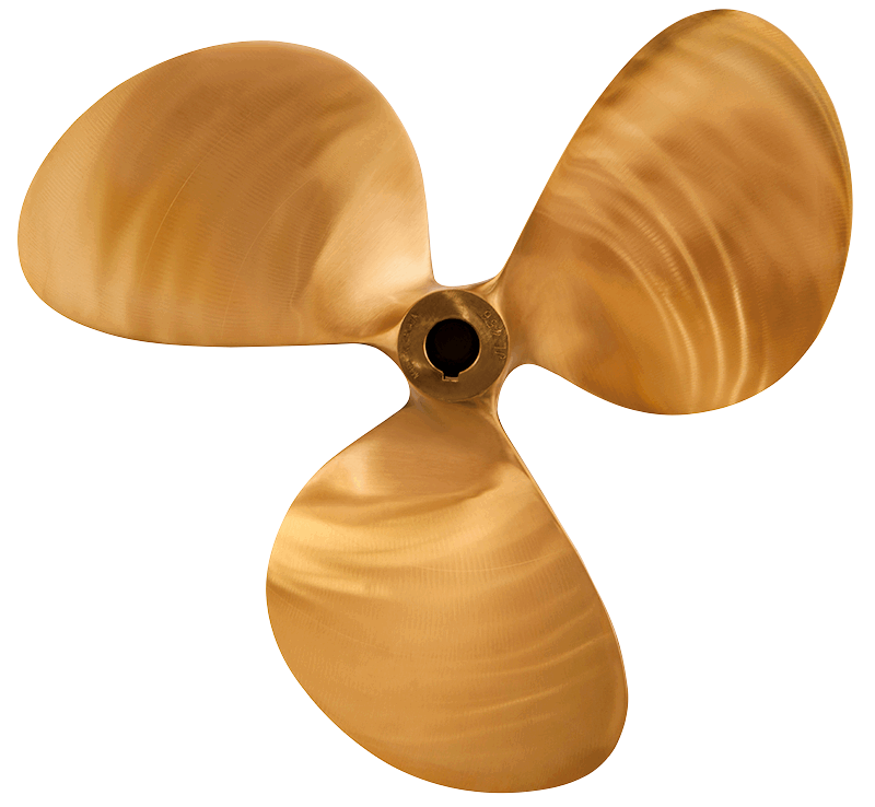 Michigan Wheel 23 inch HyTorq MY-T3 3 Blade Bronze Prop MYT3B23B