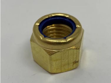 Prop Nut 3/4 Brass Nylock for 1" and 1-1/8" Shafts