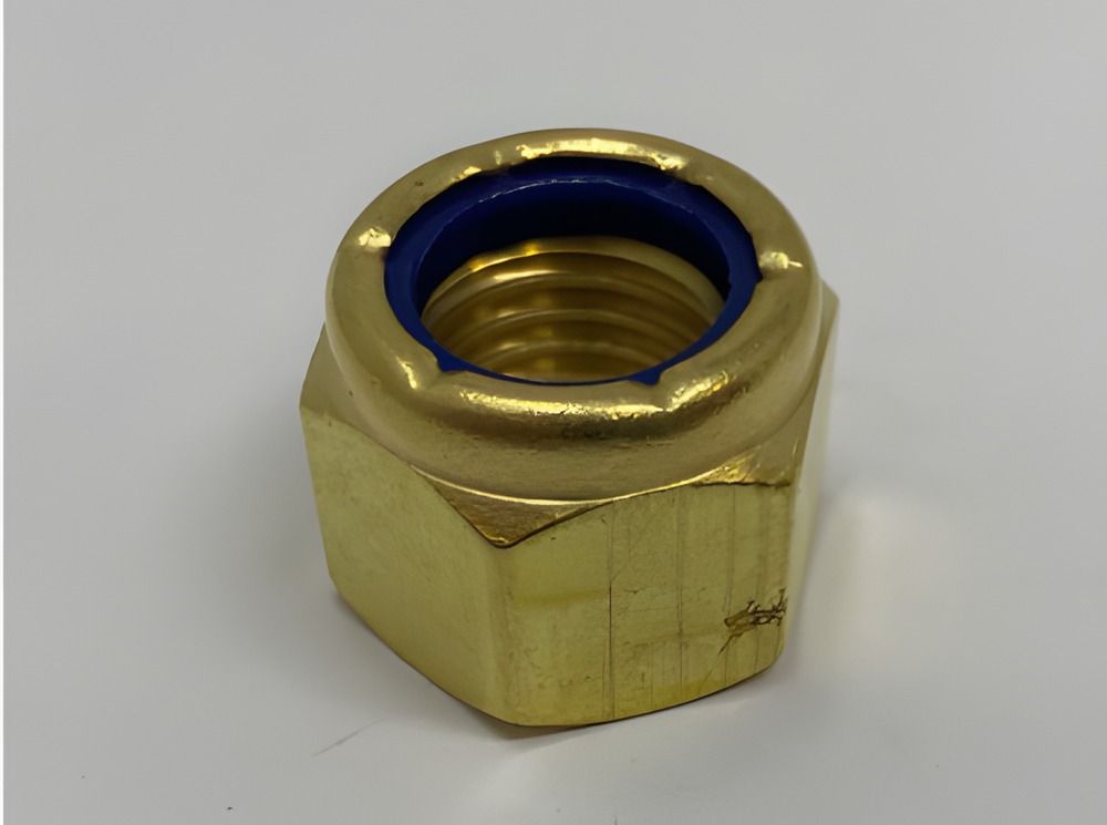 Prop Nut 3/4 Brass Nylock for 1" and 1-1/8" Shafts
