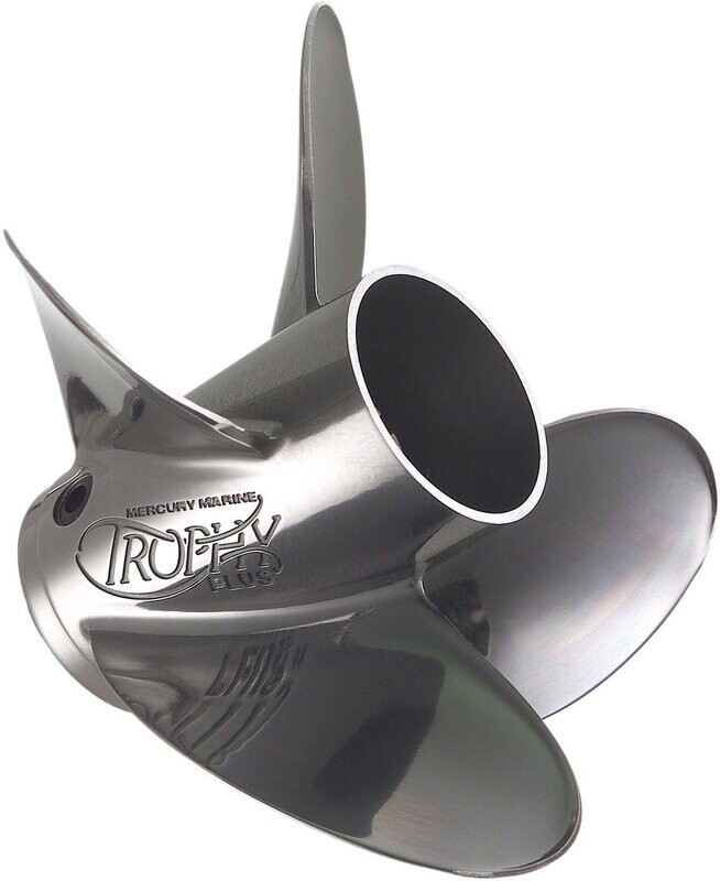 Trophy Plus 4 Blade Mercury Propeller RH 13.8 x 24 48-8M0151393