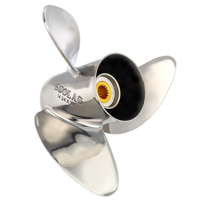 HR Titan 3 Evinrude/Johnson 13.9 X 15 Solas RH Propeller 3451-139-15 HR Titan 3 Evinrude/Johnson 13.9 X 15 Solas RH Propeller 3451-139-15
