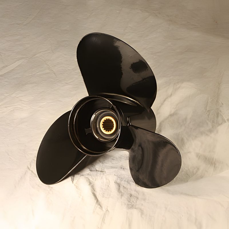 Suzuki E Class 150 - 300A HP 4.75 Suzuki E Class 150 - 300A HP 4.75" Gearcase PowerTech Prop Aluminum 3 Blade RH AE-S 16.00 x 16.00 Rubber HUB
