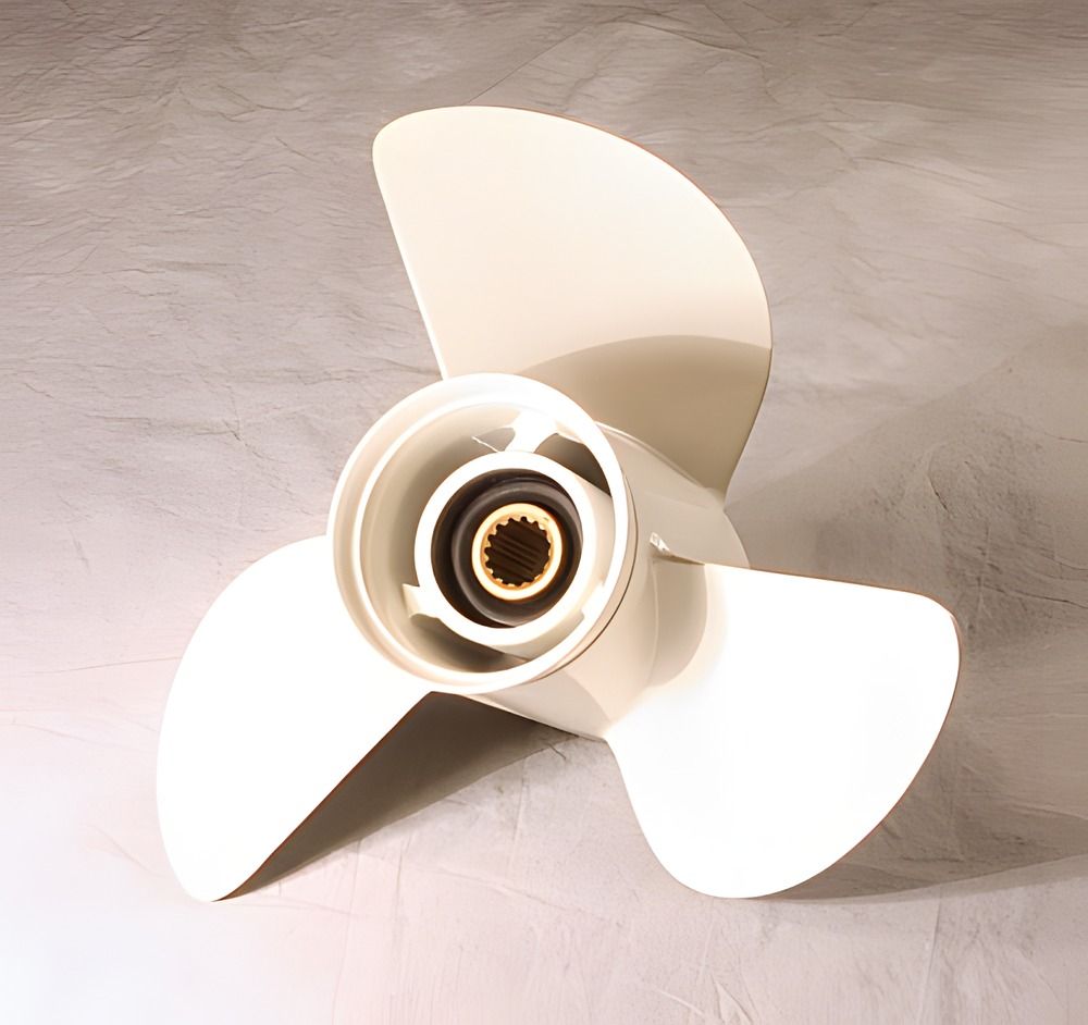 Yamaha 50 - 60HP High Thrust & 70 - 115 HP PowerTech Prop Aluminum 3 Blade RH AD-Y 13.62 x 13.00