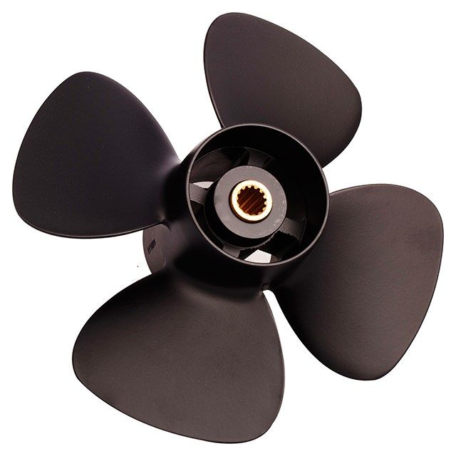 Solas 3013-087-05 Amita 4 Blade Yamaha 8.7 X 5 RH Propeller Solas 3013-087-05 Amita 4 Blade Yamaha 8.7 X 5 RH Propeller