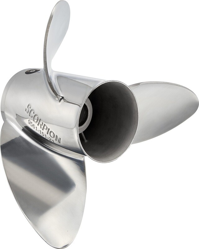 Solas Rubex S3 Scorpion 3 Blade 15 1/8 X 22 Propeller 9561-151-22 Solas Rubex S3 Scorpion 3 Blade 15 1/8 X 22 Propeller 9561-151-22
