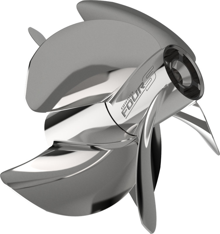 BRAVO FOUR S 25.5 MERCURY RH REAR PROPELLER 48-8M0167010