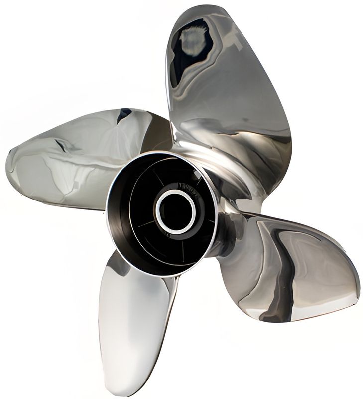 4 Blade Stainless Steel Propeller Repair Up to 11.5" Diameter