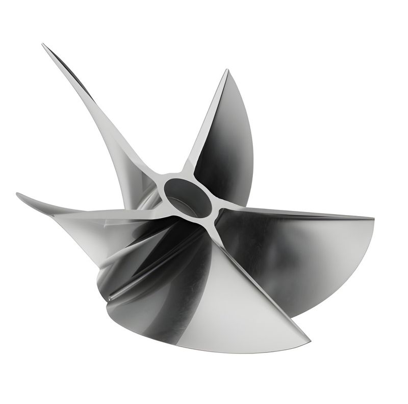 Mercury 300 HPOutboard CNC 18 Rake Cleaver 8M0189372 RH 15.25 x 30