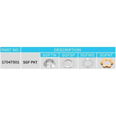 Solas SGF-PKT Suzuki Dual Hardware Kit Front #17047501