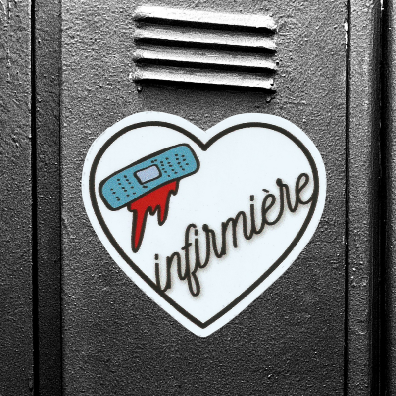 Sticker Infirmière