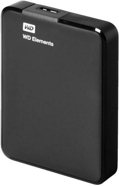 Western Digital Elements 2,5&quot; 1TB USB3.0 Külső HDD