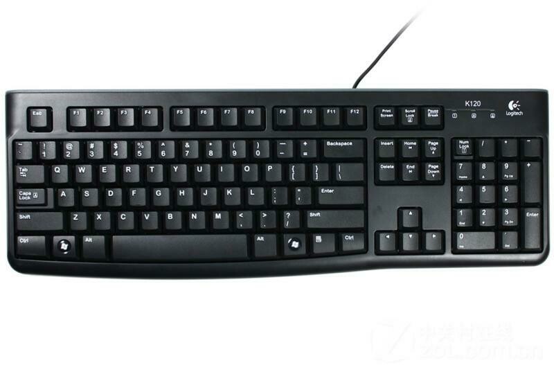 Logitech K120 USB HU fekete Billentyűzet