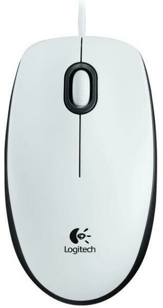Logitech M100 White USB Egér