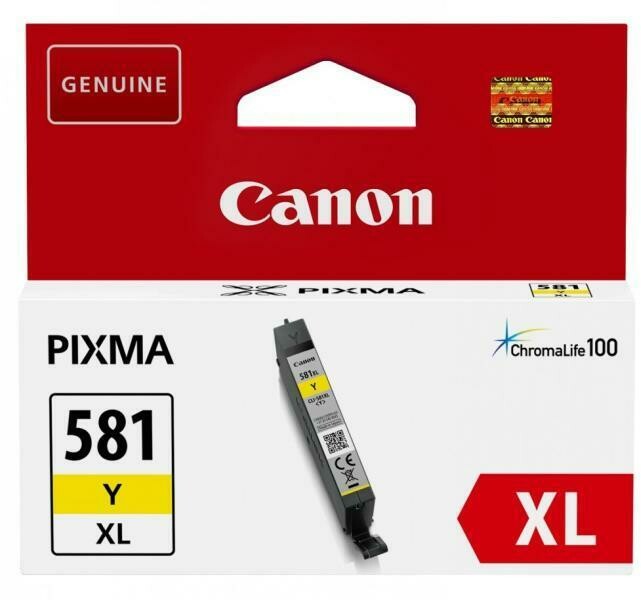 Canon CLI-581XL-Y Tintapatron