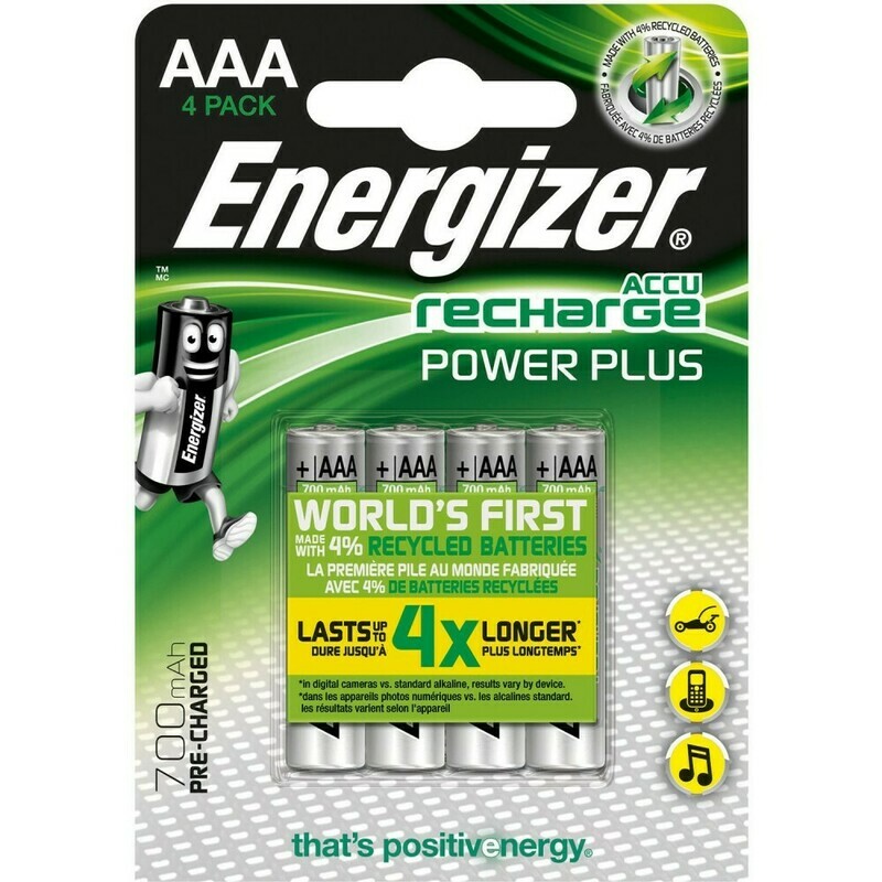 Elem Energizer AAA HR03 800mAh PreCharged