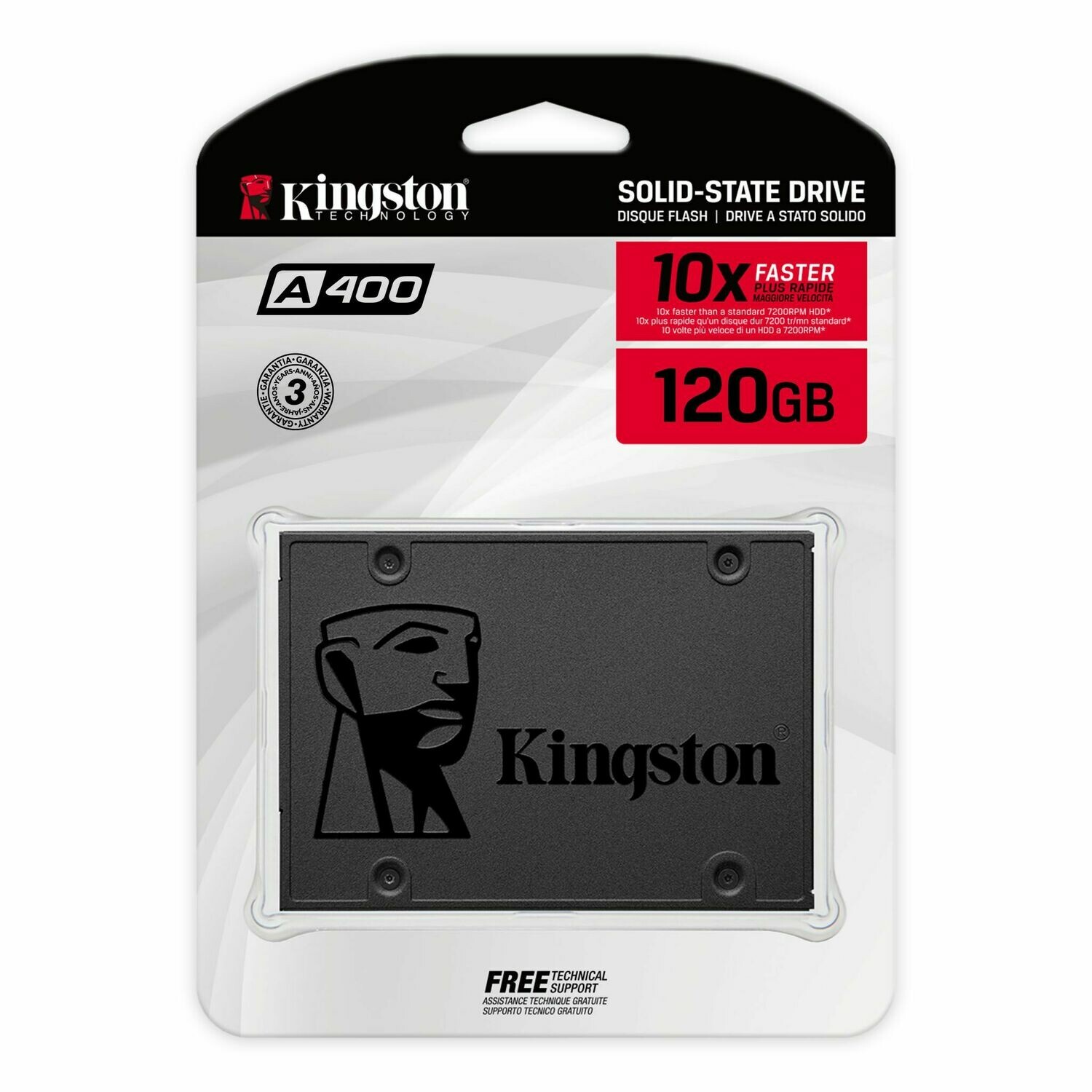 KINGSTON 120GB SA400S37 SATA SSD