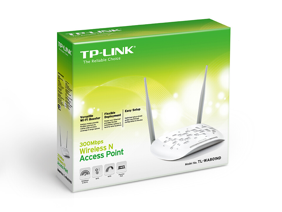 TP-LINK TL-WA801ND (802.11b/g/n) AP