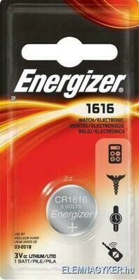 Elem Energizer Cr1616 gomb