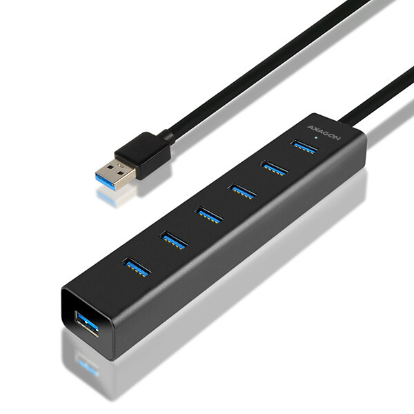 HUB USB 3.0 Axagon HUE-SA7BP 7port