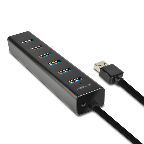 HUB USB 3.0 Axagon HUE-SA7BP 7port