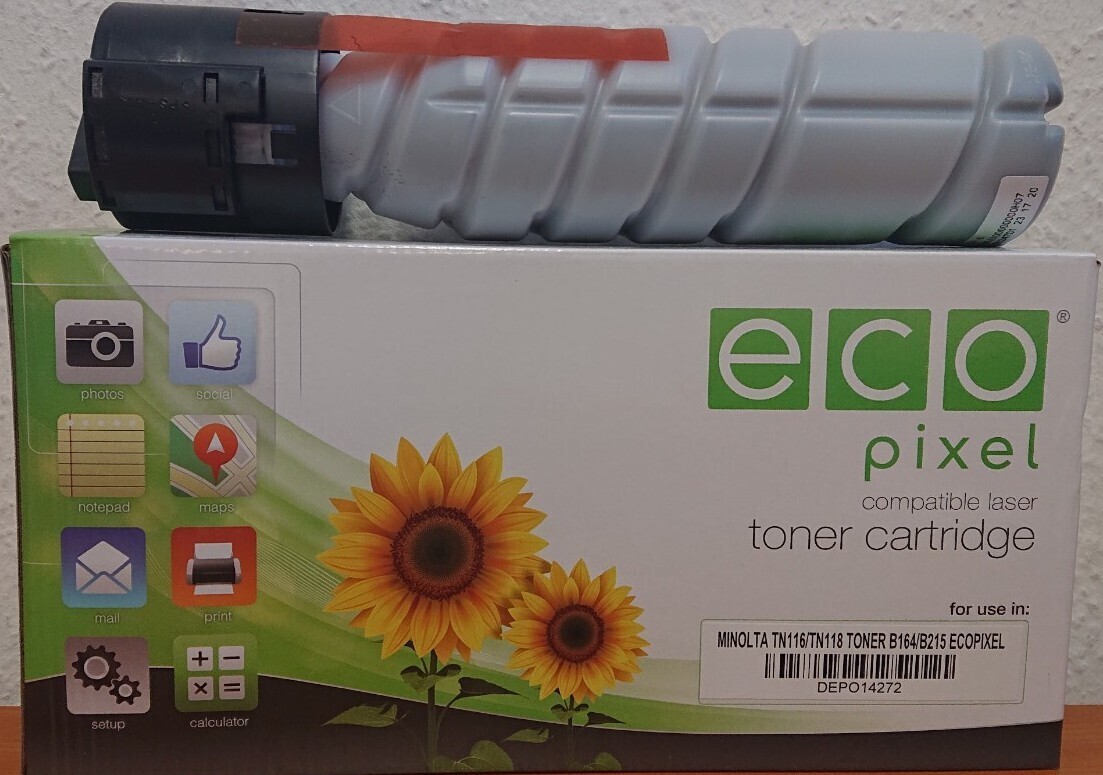 Minolta di152 TN-114 utángy. Toner