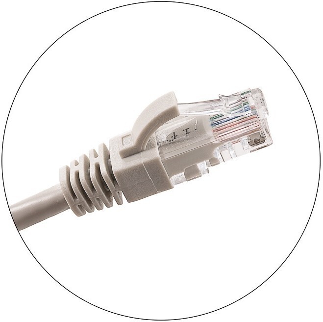 Keline KEN-C5E-U-005 UTP CAT5e szerelt patch 0,5m Kábel