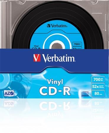 Verbatim CDV7052V10VIN 700 MB 52x Slim Bakelit CD-R