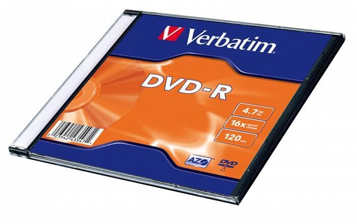 Verbatim 4,7GB slim DVD-R