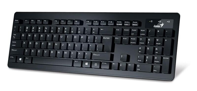 Genius Slimstar 126 USB fehér billentyűzet