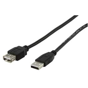 Kábel USB "A" hosszabbító 2.0 0.20m