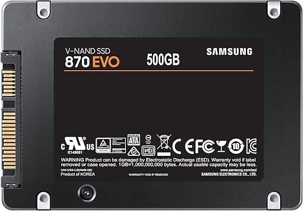 Samsung 870 EVO 500GB MZ-77E500B/EU SSD SATA