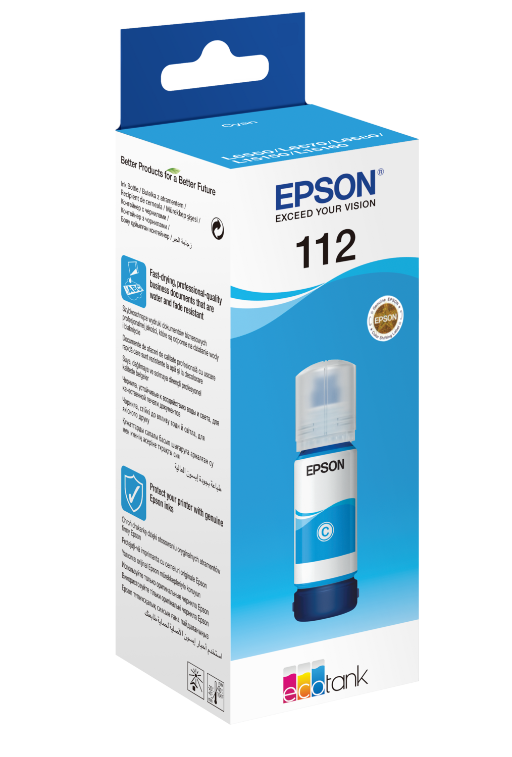 Epson T06C2 Cyan no.112 Tintapatron