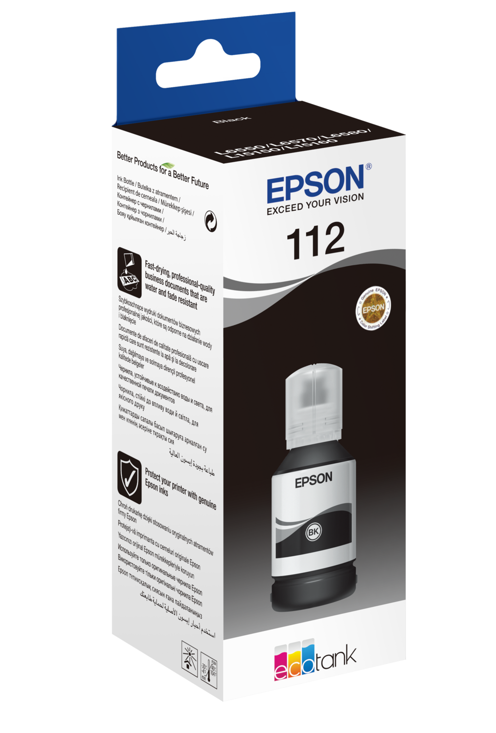 Epson T06C1 Black 7,5K no.112 Tintapatron