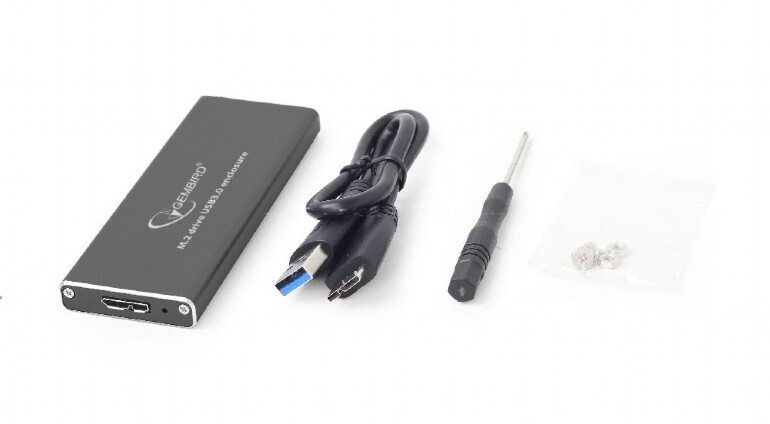 Gembird USB3.0 EE2280-U3C-01 Külső m.2 SSD ház