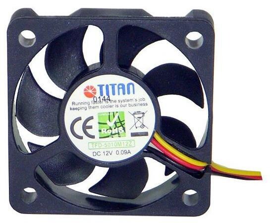 Titán 50x50x10mm TFD-5010M12Z Ventilátor
